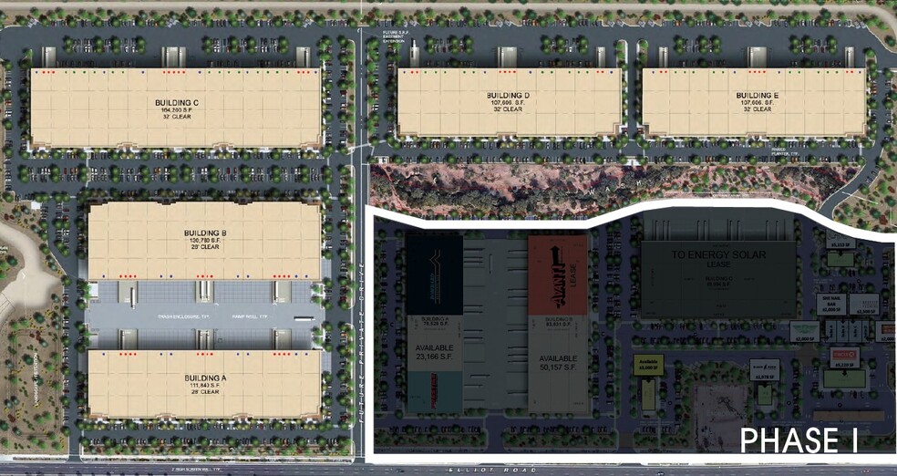 NWC Signal Butte & Elliot Rd, Mesa, AZ for sale - Site Plan - Image 1 of 2