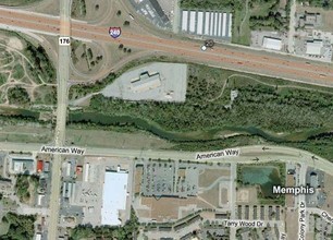 0 American Way, Memphis, TN - AERIAL  map view - Image1