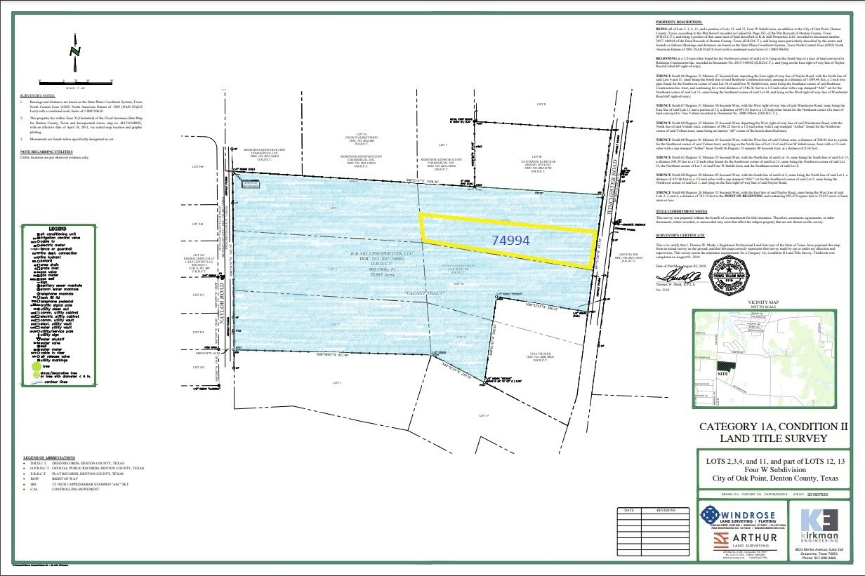 Naylor Rd, Oak Point, TX for sale Building Photo- Image 1 of 1