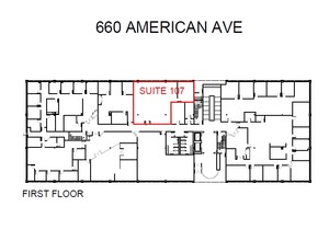 660 American Ave, King Of Prussia, PA for rent Floor Plan- Image 1 of 2