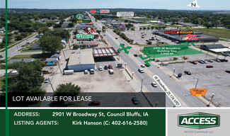 More details for 2901 W Broadway St, Council Bluffs, IA - Retail for Rent