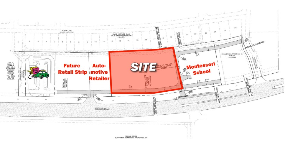 NEQ of Highway 78 & Grand Heritage Blvd, Lavon, TX to rent - Building Photo - Image 2 of 3