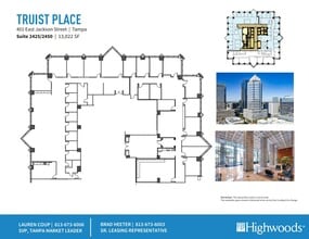 401 E Jackson St, Tampa, FL to rent Floor Plan- Image 1 of 1
