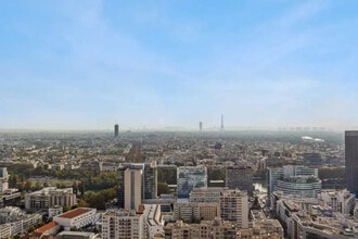 Courbevoie, HDS - Aerial map view