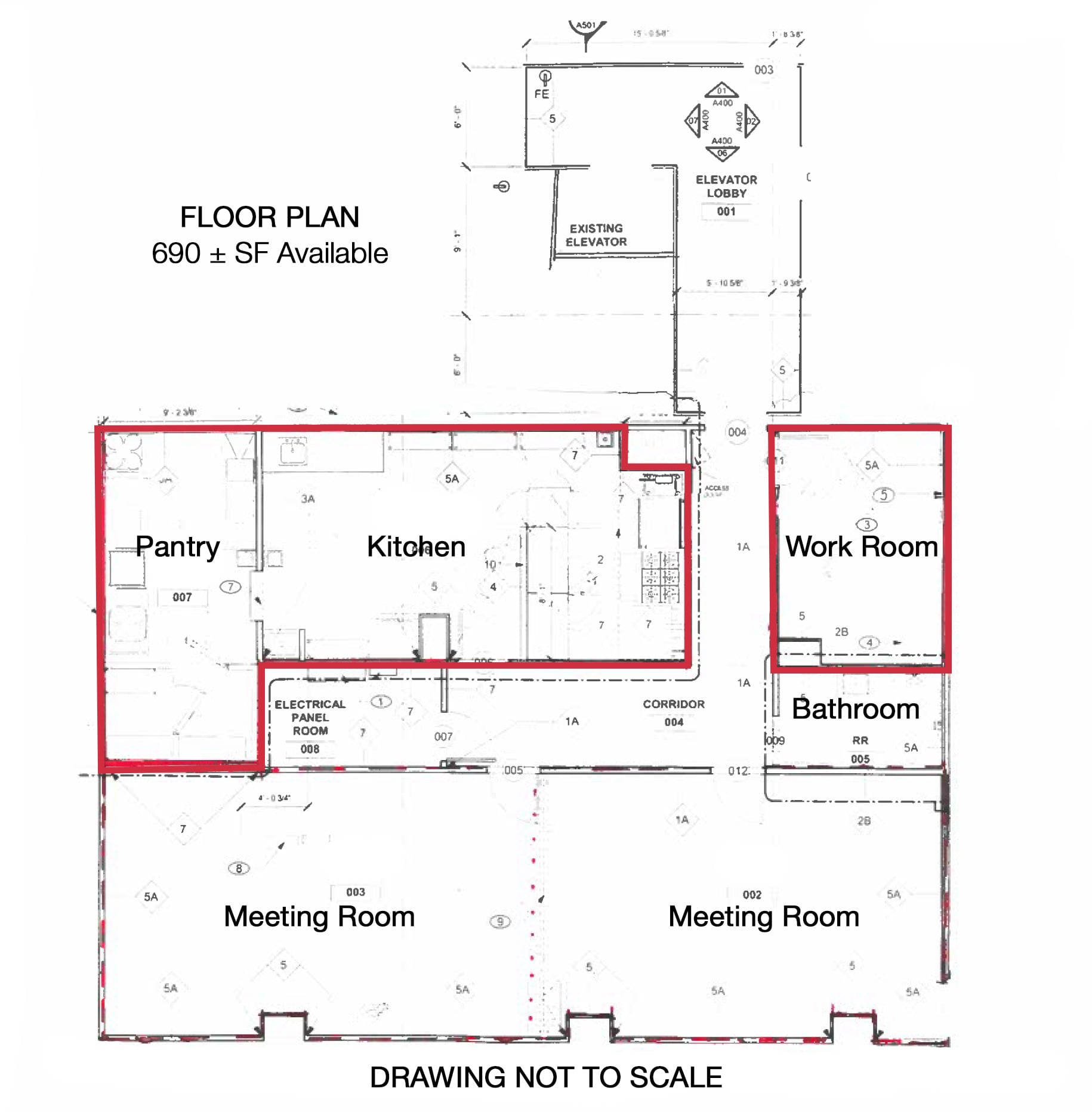 60 I St SW, Washington, DC to rent Floor Plan- Image 1 of 1