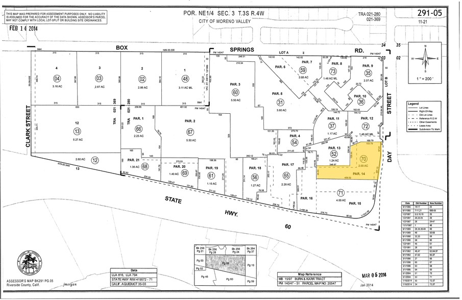 12125 Day St, Moreno Valley, CA for rent - Plat Map - Image 2 of 19