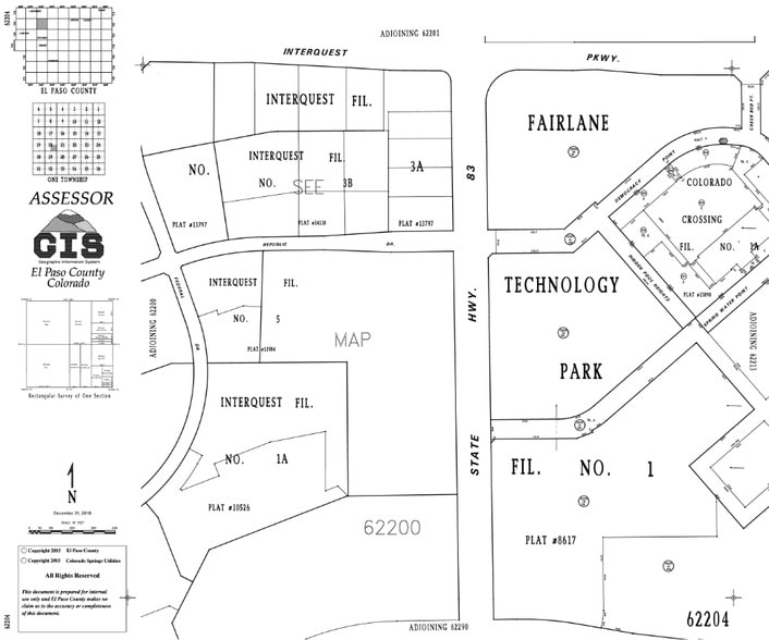 1808 Spring Water Pt, Colorado Springs, CO for rent - Plat Map - Image 3 of 25