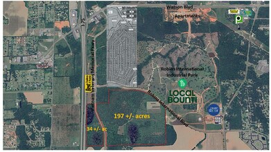 3311 Housers Mill Rd, Byron, GA - aerial  map view