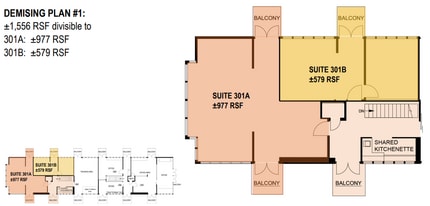 495 Miller Ave, Mill Valley, CA to rent Floor Plan- Image 1 of 2
