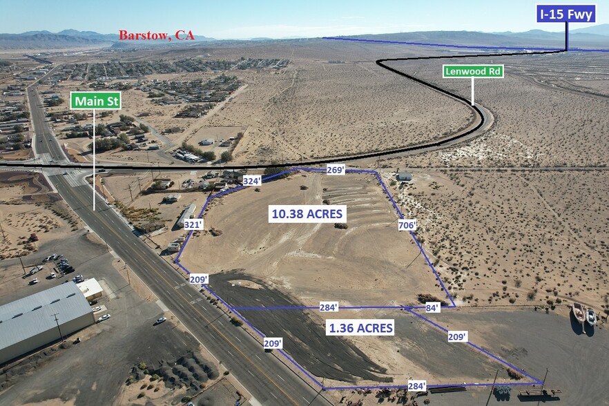 Main St, Barstow, CA for sale - Primary Photo - Image 1 of 12