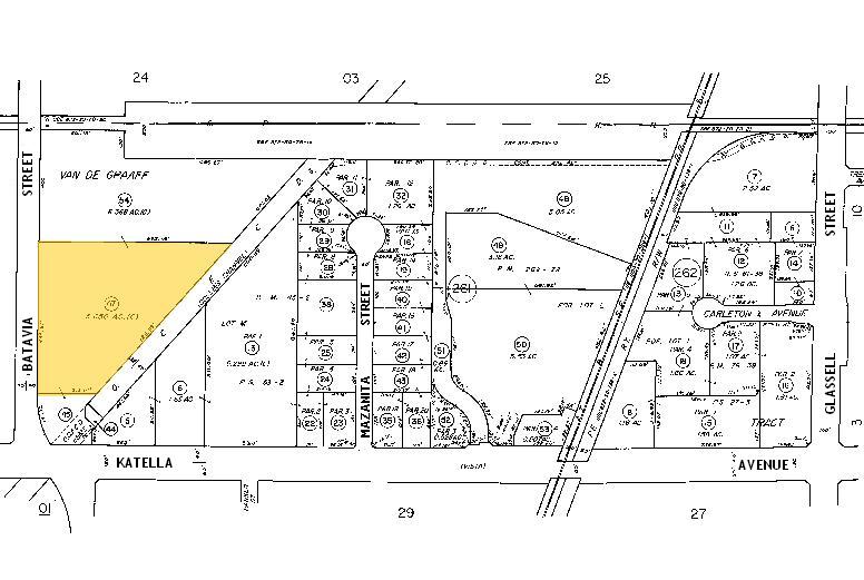 1411 N Batavia St, Orange, CA for rent - Plat Map - Image 3 of 7