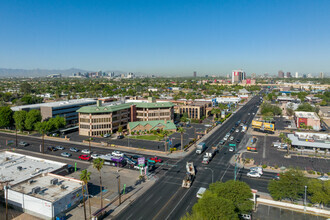 2345 E Thomas Rd, Phoenix, AZ - AERIAL  map view