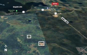 220 Amoco Rd, Wood Buffalo, AB - aerial  map view