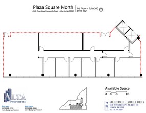 4360 Chamblee Dunwoody Rd, Atlanta, GA for rent Floor Plan- Image 1 of 1