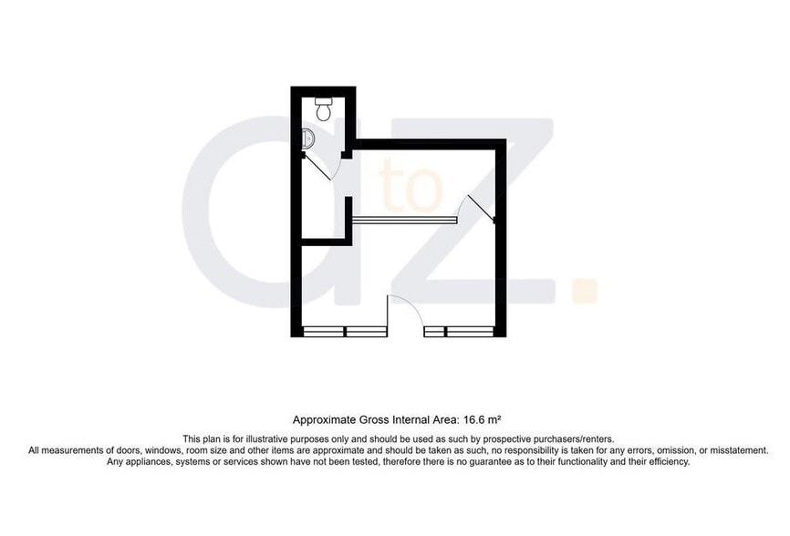 242 High St, London to rent - Floor Plan - Image 2 of 3