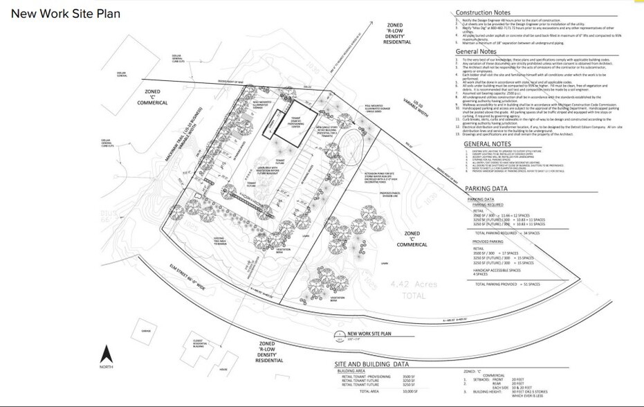 4854 Mackinaw Trl, Reed City, MI for sale - Site Plan - Image 2 of 4