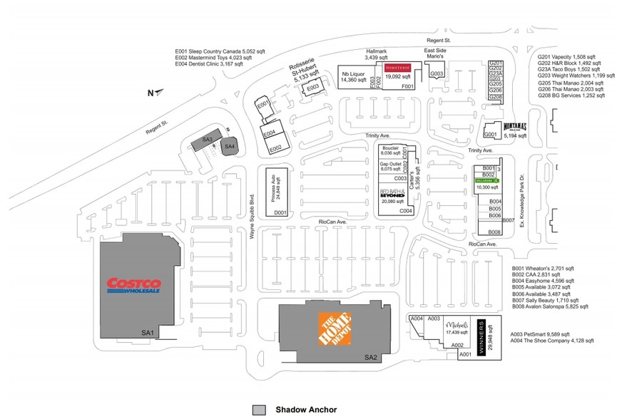 9 Riocan Ave, Fredericton, NB for rent - Site Plan - Image 1 of 1