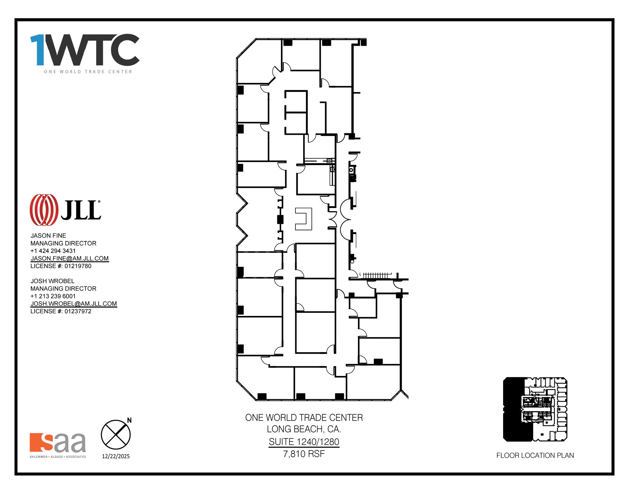 1 World Trade Ctr, Long Beach, CA to rent Floor Plan- Image 1 of 1