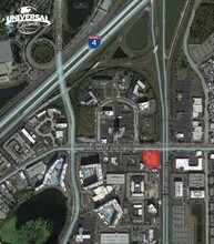 6932 S Kirkman Rd, Orlando, FL - aerial  map view