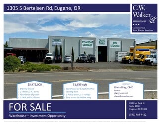 More details for 1305 S Bertelsen Rd, Eugene, OR - Industrial for Sale