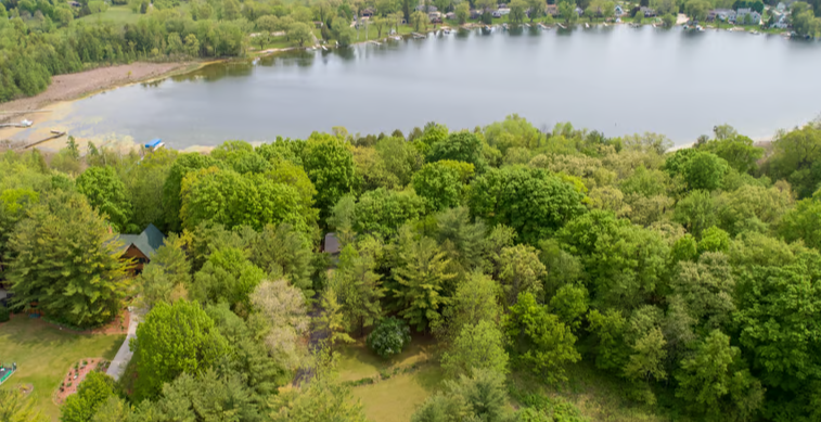 Lt 0 Lakeview Rd, West Bend, WI for sale - Aerial - Image 2 of 3