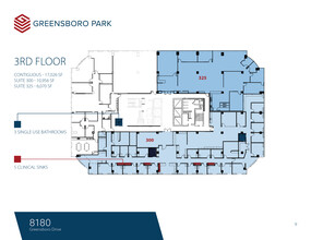 8180-8200 Greensboro Dr, McLean, VA for rent Floor Plan- Image 1 of 1