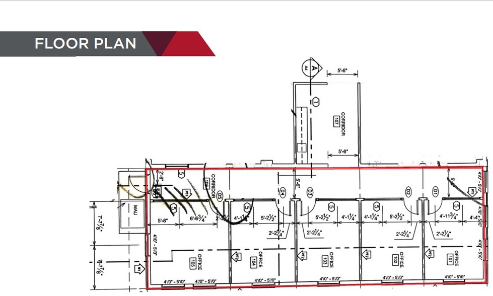 1804 5 St, Nisku, AB for rent - Floor Plan - Image 1 of 4