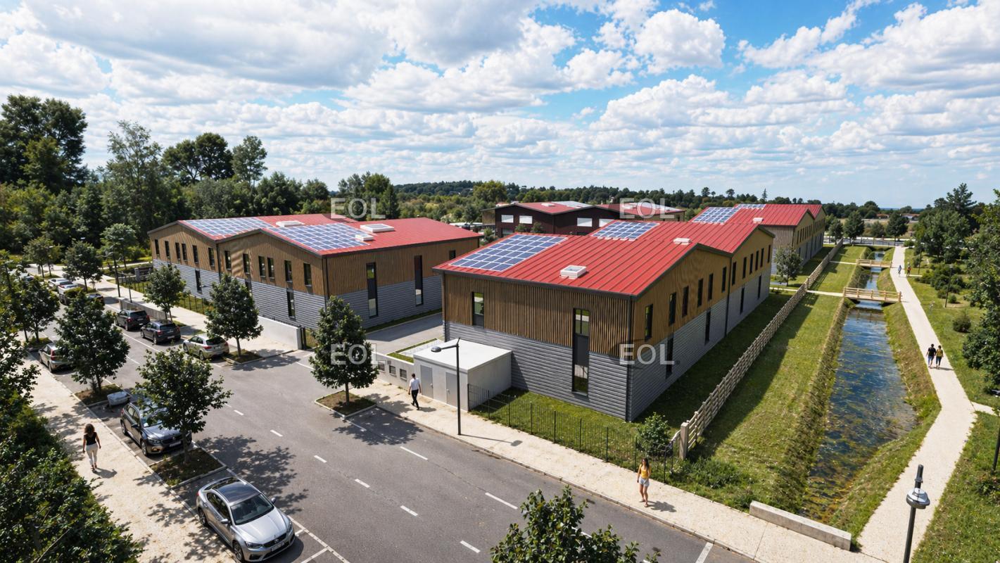 Light Industrial in Bondoufle for sale Aerial- Image 1 of 4