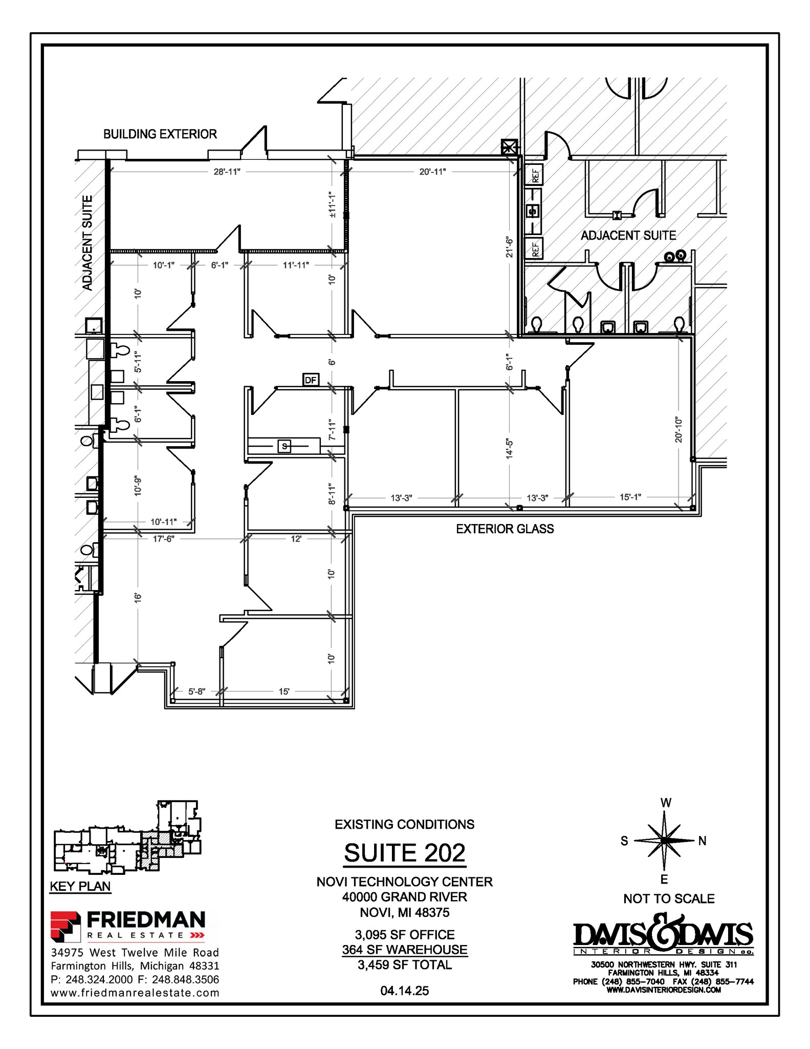 40000 Grand River Ave, Novi, MI to rent Floor Plan- Image 1 of 2