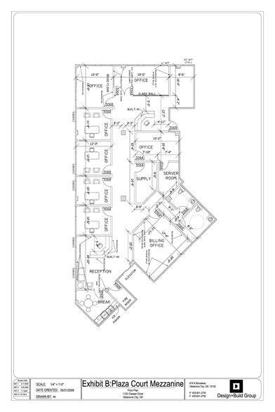 1100-1120 Classen Dr, Oklahoma City, OK for rent - Floor Plan - Image 2 of 22