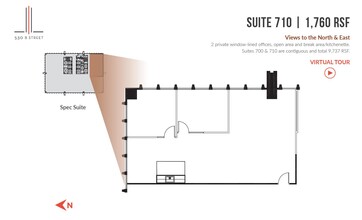 530 B St, San Diego, CA for rent Floor Plan- Image 1 of 10