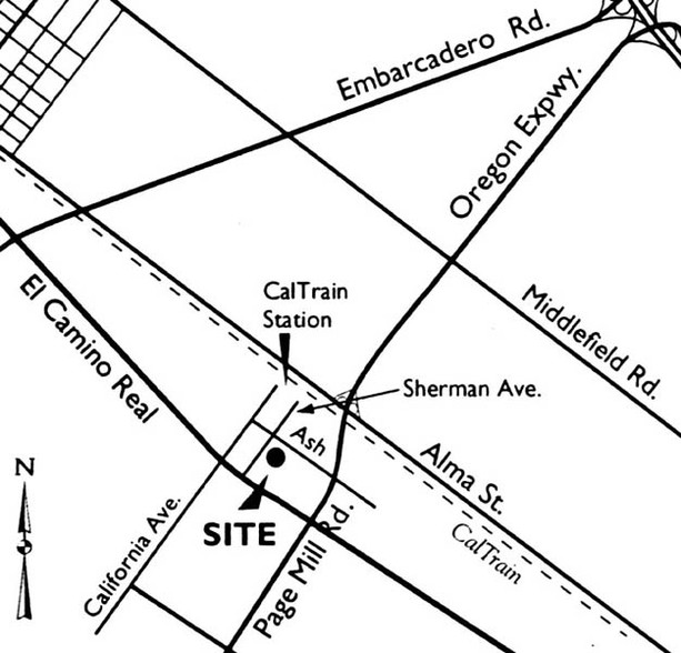 425 Sherman Ave, Palo Alto, CA for sale - Site Plan - Image 1 of 1