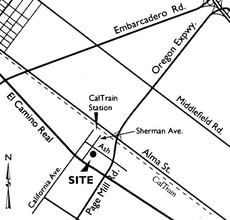 425 Sherman Ave, Palo Alto, CA for sale Site Plan- Image 1 of 1