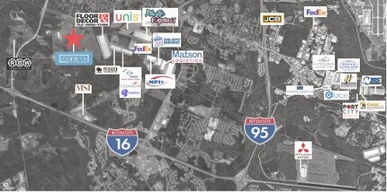 702 Bloomingdale Rd, Bloomingdale, GA - Aerial  map view