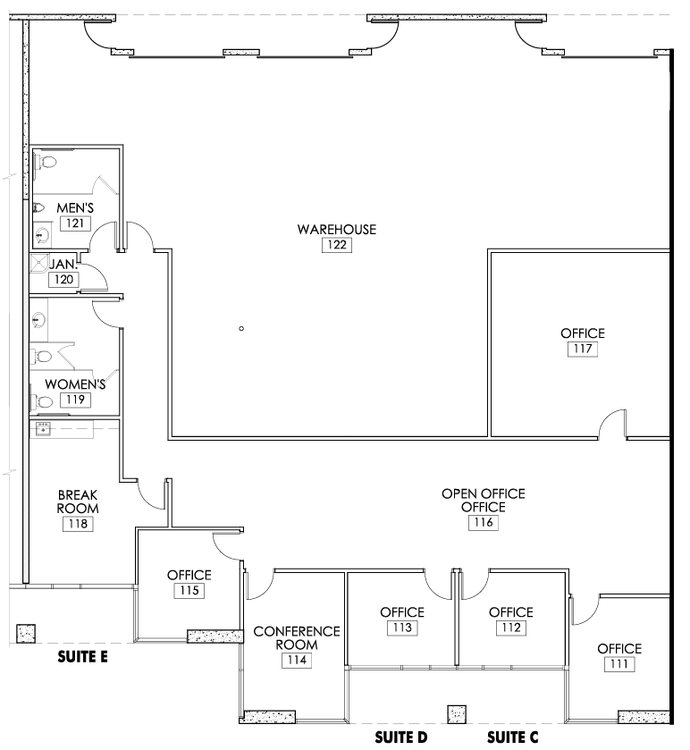 11065 Knott Ave, Cypress, CA to rent Floor Plan- Image 1 of 1