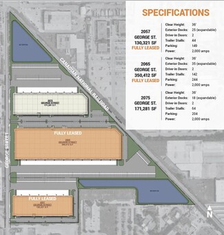 More details for 2075 George St, Melrose Park, IL - Industrial for Rent