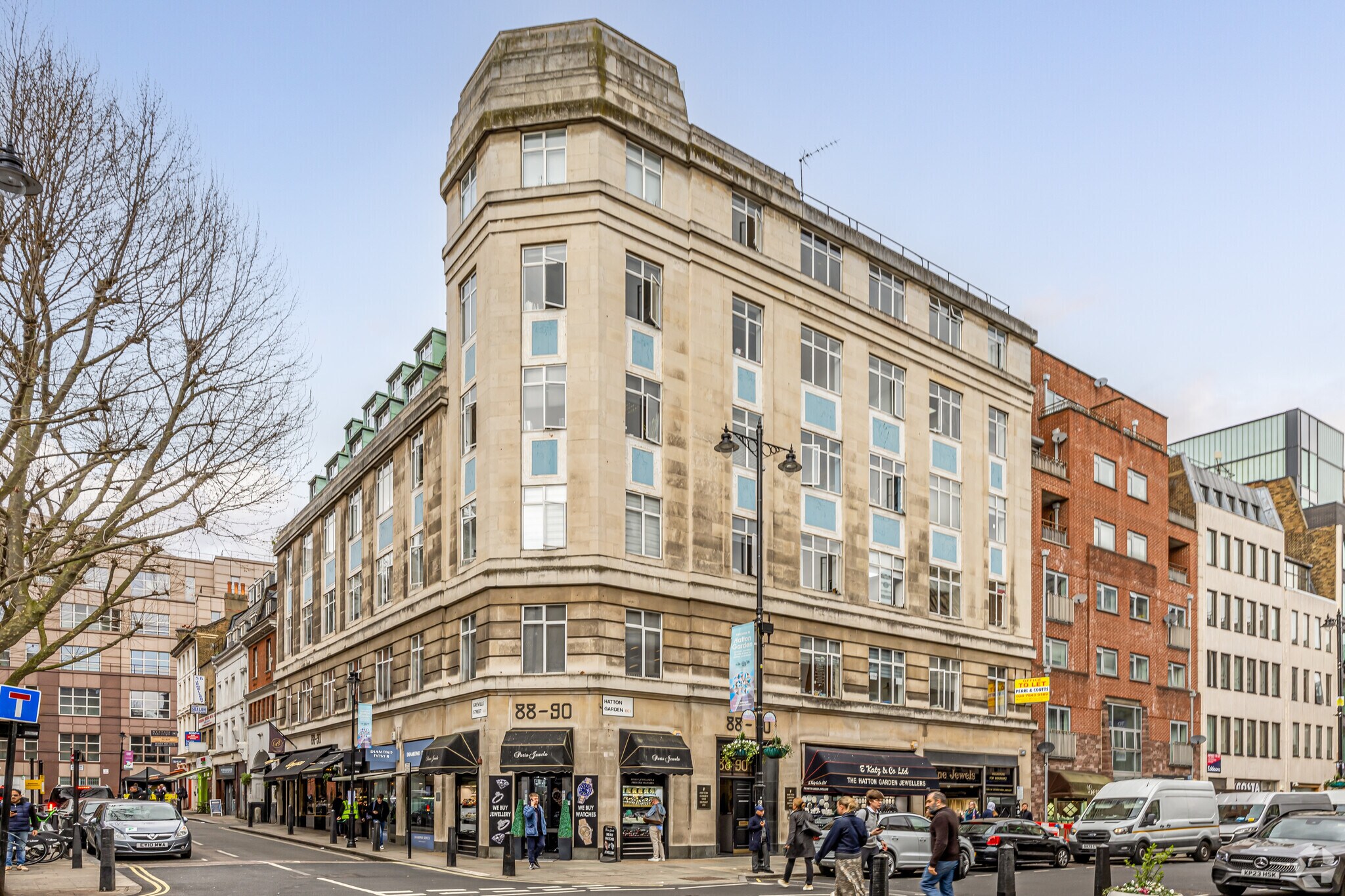 88-90 Hatton Garden, London for sale Primary Photo- Image 1 of 1