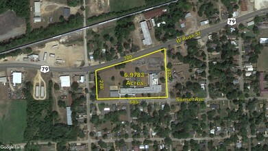 1002 Sunset Ave, Jacksonville, TX - aerial  map view - Image1