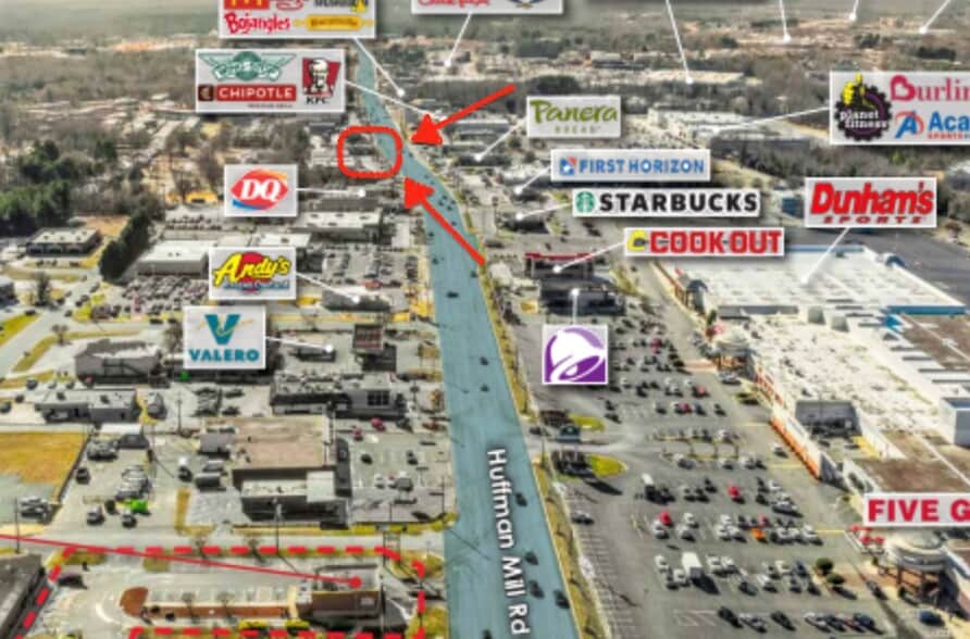 344-564 Huffman Mill Rd, Burlington, NC to rent - Building Photo - Image 1 of 4