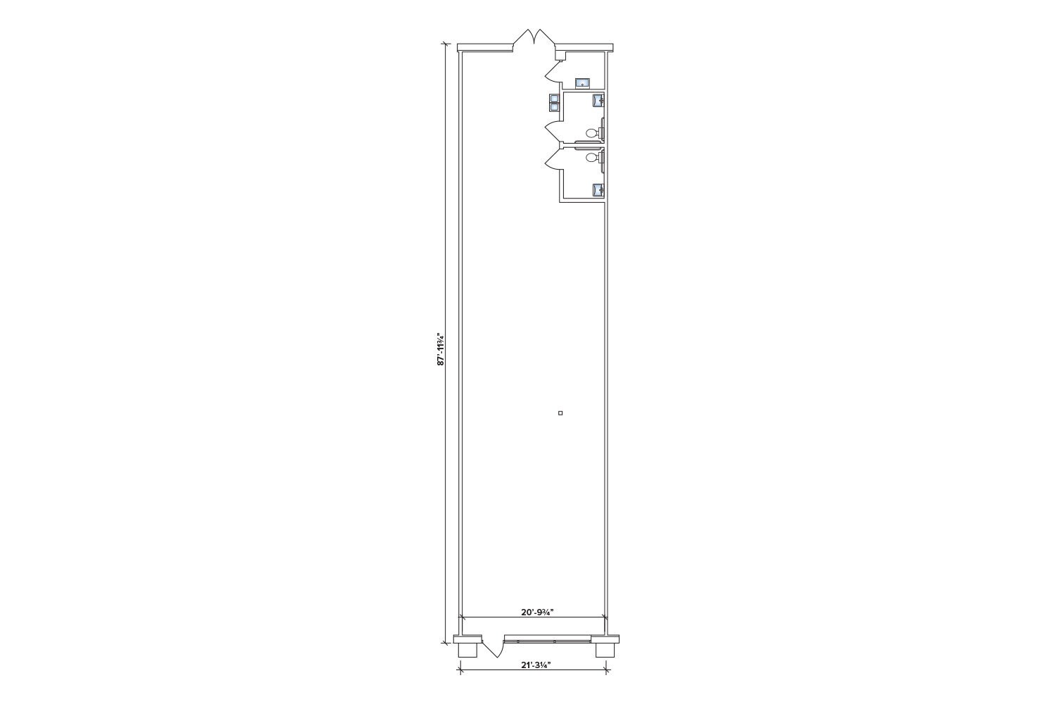 1300-1320 Hanover Ave, Allentown, PA to rent Floor Plan- Image 1 of 2