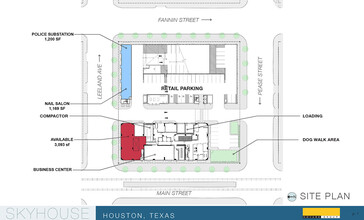 1625 Main St, Houston, TX for sale Site Plan- Image 1 of 1