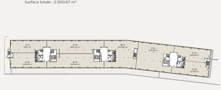 Office in Marseille to rent Floor Plan- Image 1 of 6