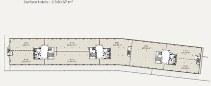 Office in Marseille to rent Floor Plan- Image 1 of 6