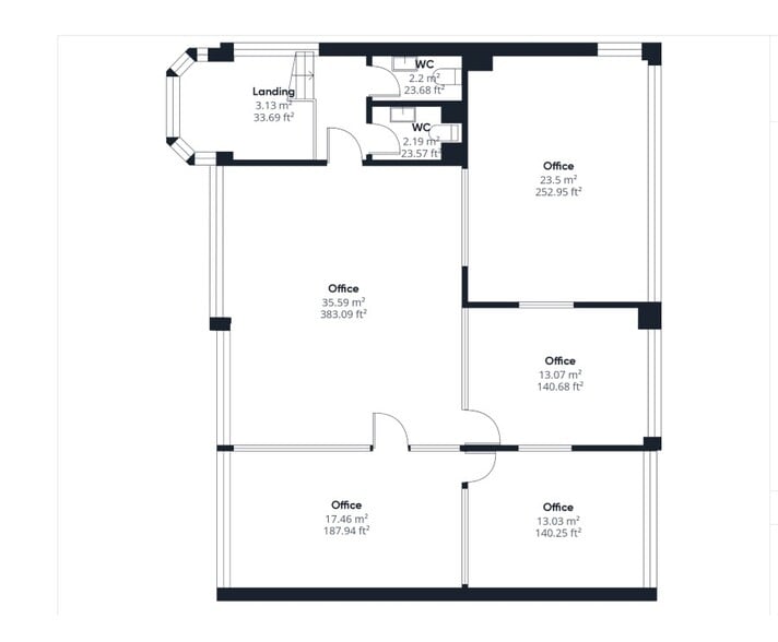1-4 Swan Close, Croydon for sale - Typical Floor Plan - Image 3 of 4