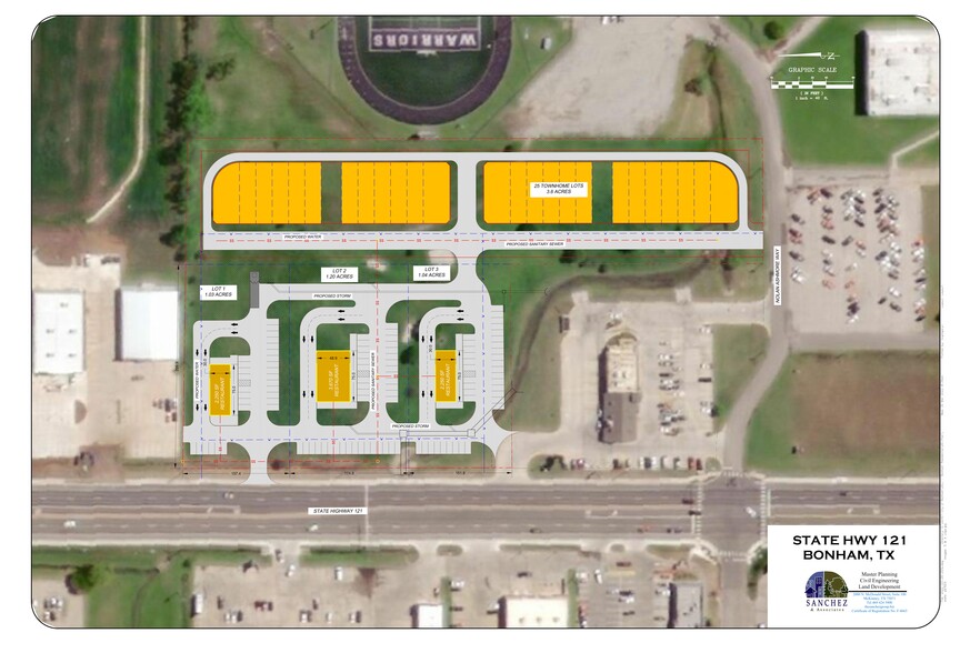 1940 N. State Highway, Bonham, TX for rent - Site Plan - Image 1 of 2