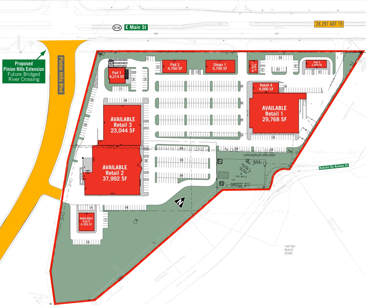 Main and Pinion Hills, Farmington, NM to rent Building Photo- Image 1 of 1