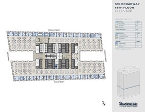 120 Broadway, New York, NY to rent Floor Plan- Image 2 of 3