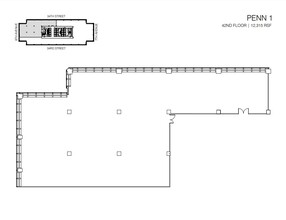 PENN 1, New York, NY for rent Floor Plan- Image 2 of 2