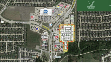 2221 FM 423, Little Elm, TX - aerial  map view