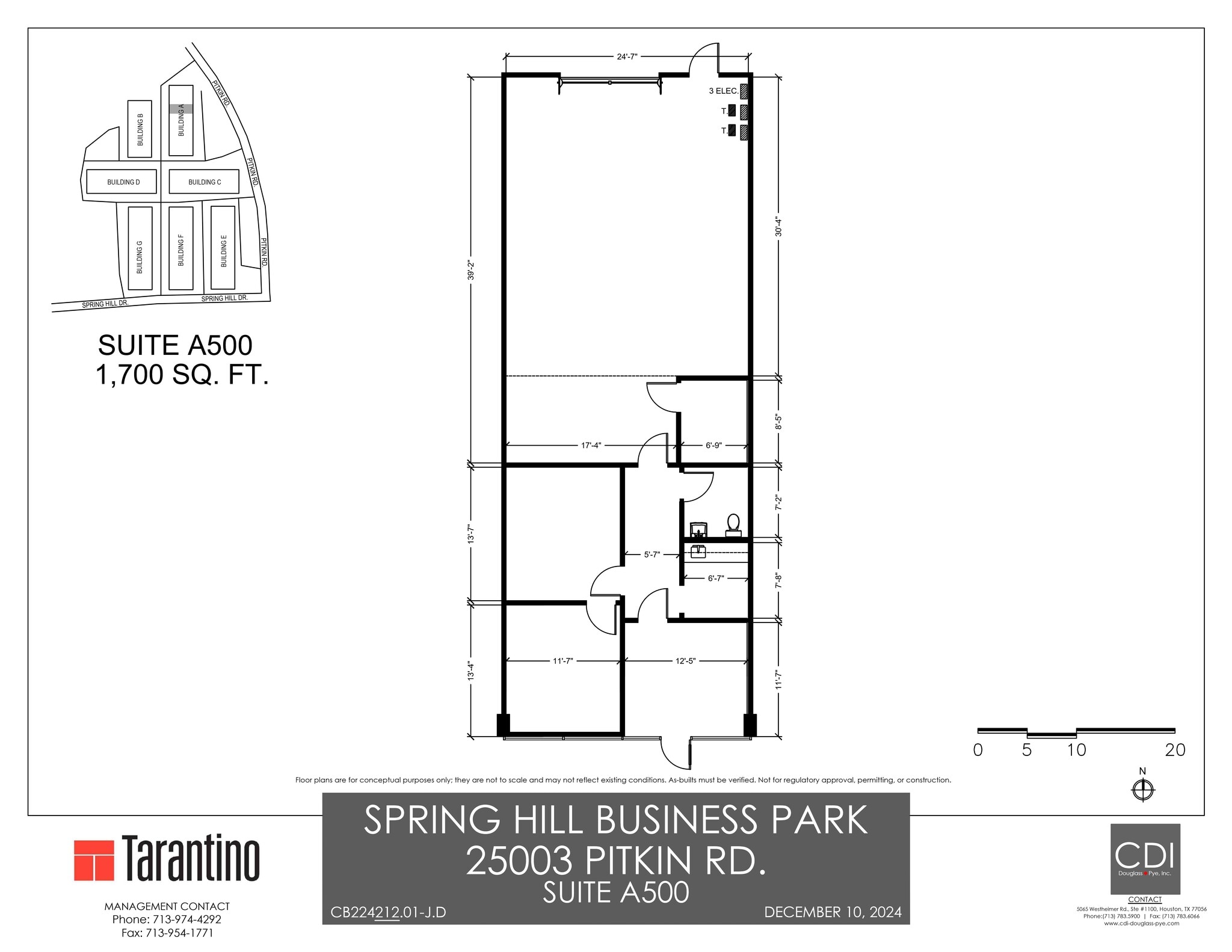 25003 Pitkin Rd, Spring, TX to rent Site Plan- Image 1 of 1